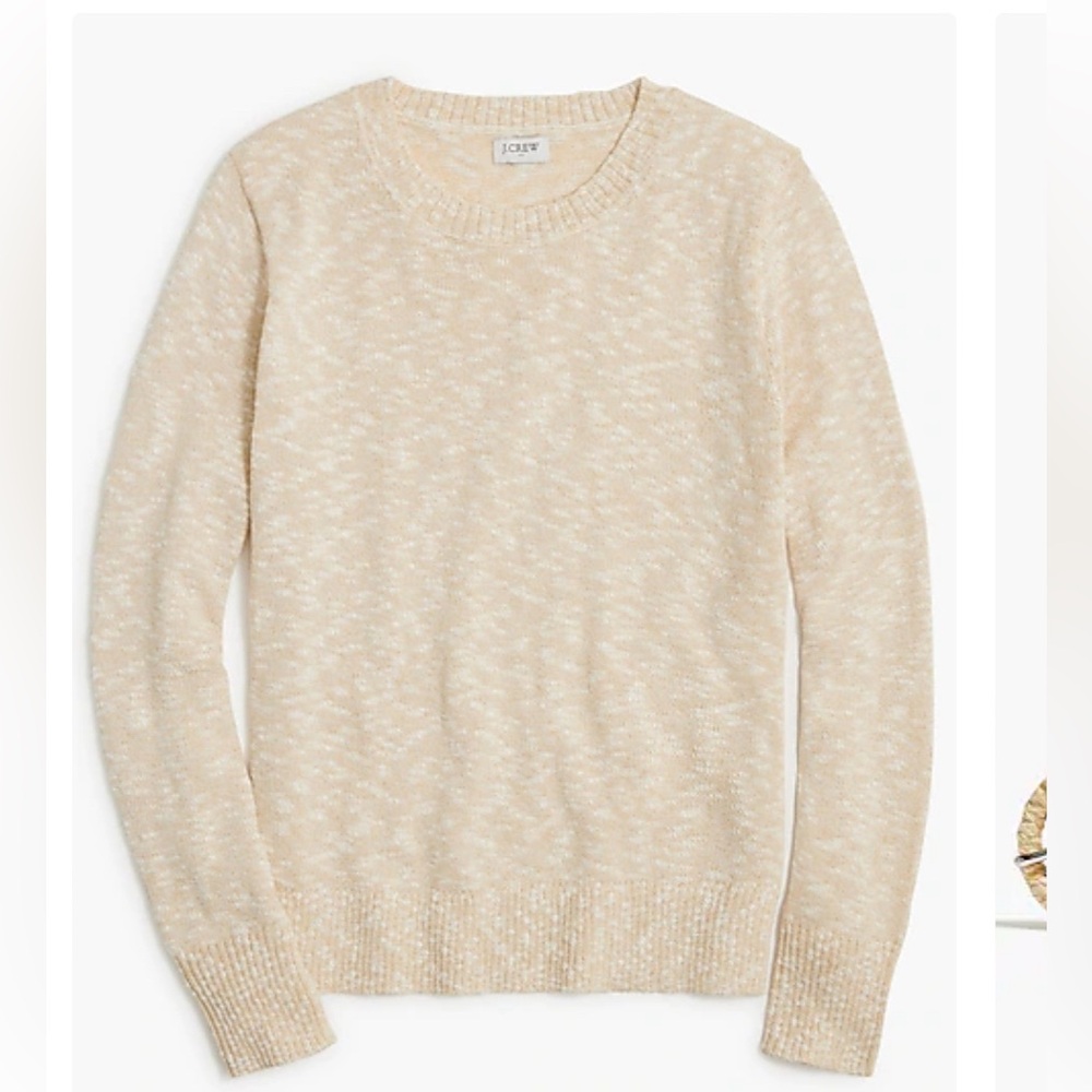 J. Crew Factory crewneck beach sweater. Perfect for cool summer nights!